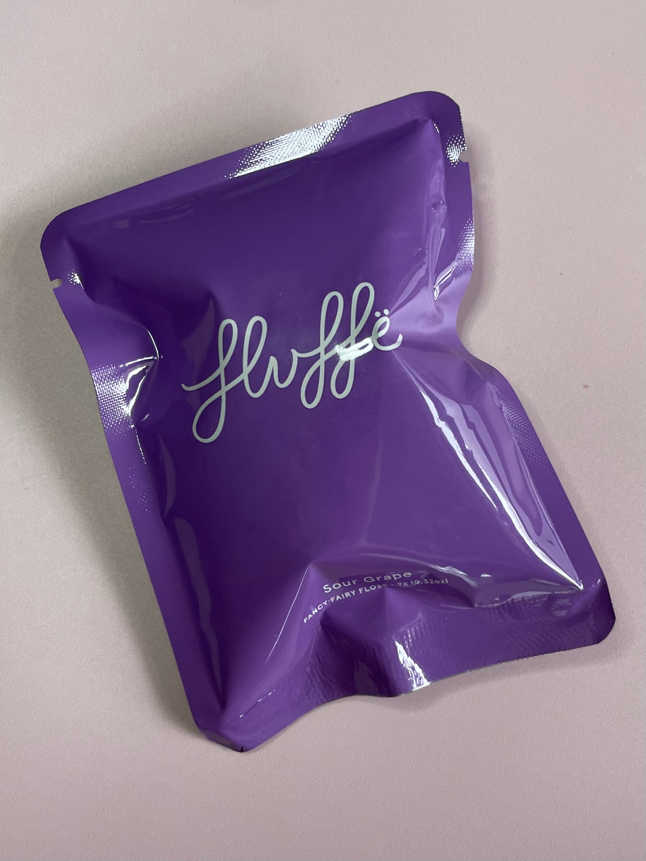 Fluffe Premium Fairy Floss 9g - Sour Grape