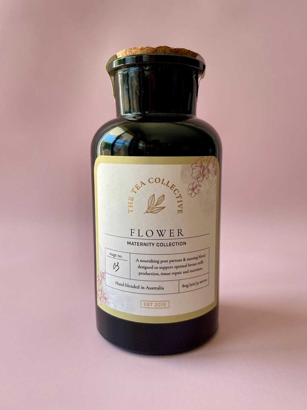 The Tea Collective: Maternity Stage 3 'Flower' - Loose Leaf in Boutique Jar