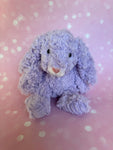 Add On: Soft Purple Bunny With Floppy Ears (22cm)