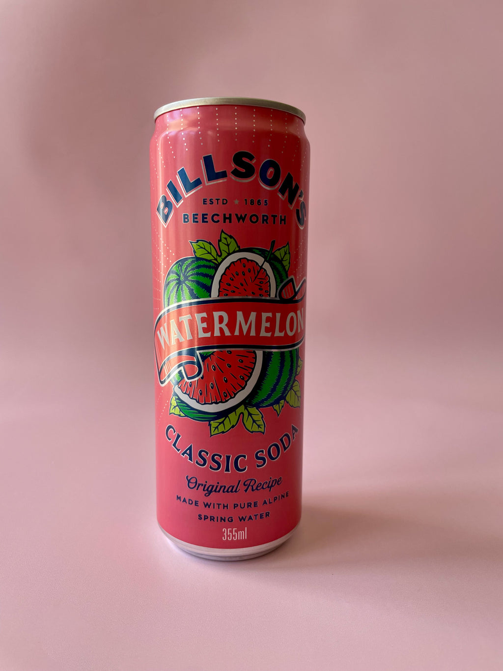 Billson's Watermelon Classic Soda