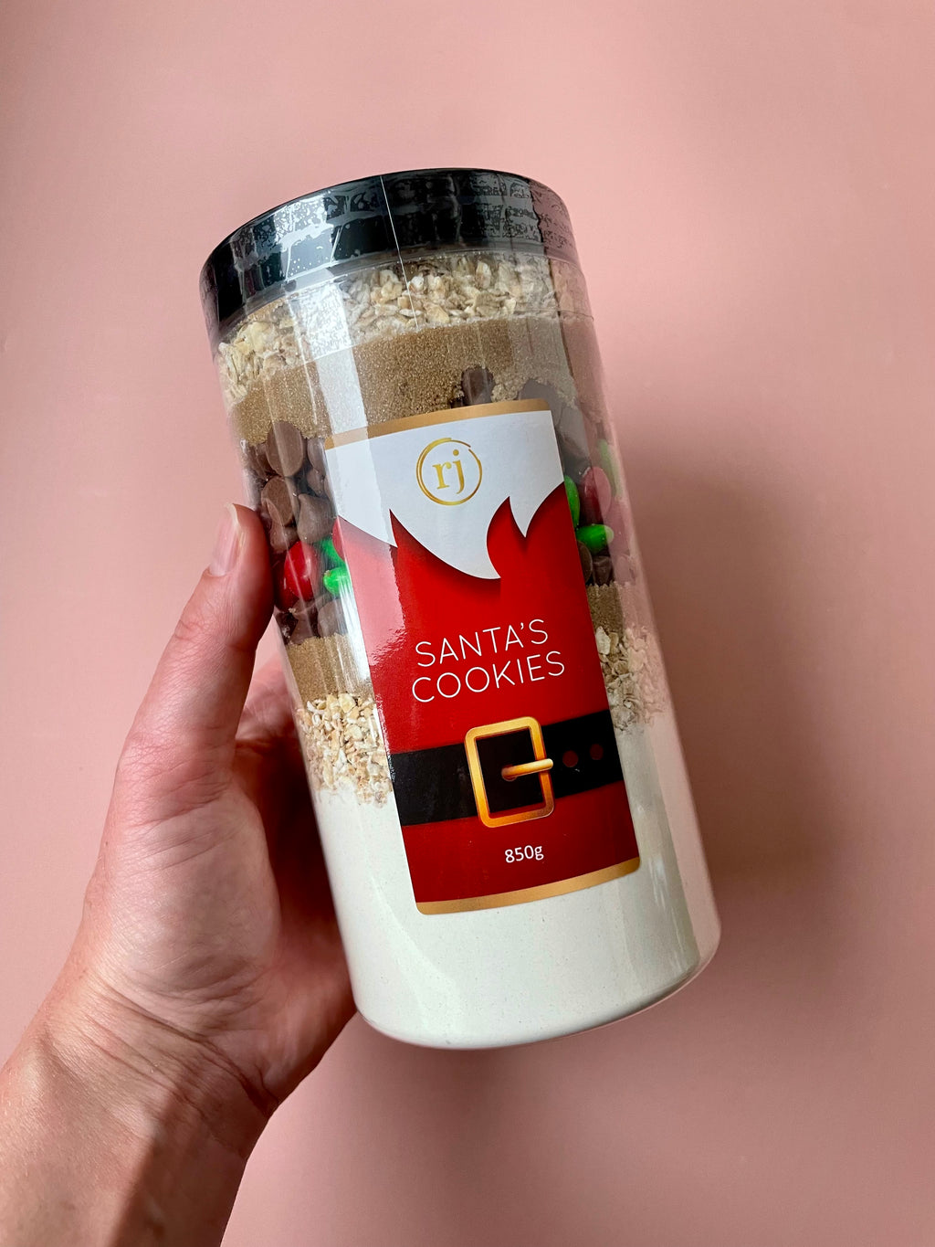 Santa’s Cookies 850g - Recipe In A Jar