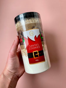 Santa’s Cookies 850g - Recipe In A Jar
