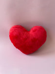Mini Soft Red Plush Heart (12cm)