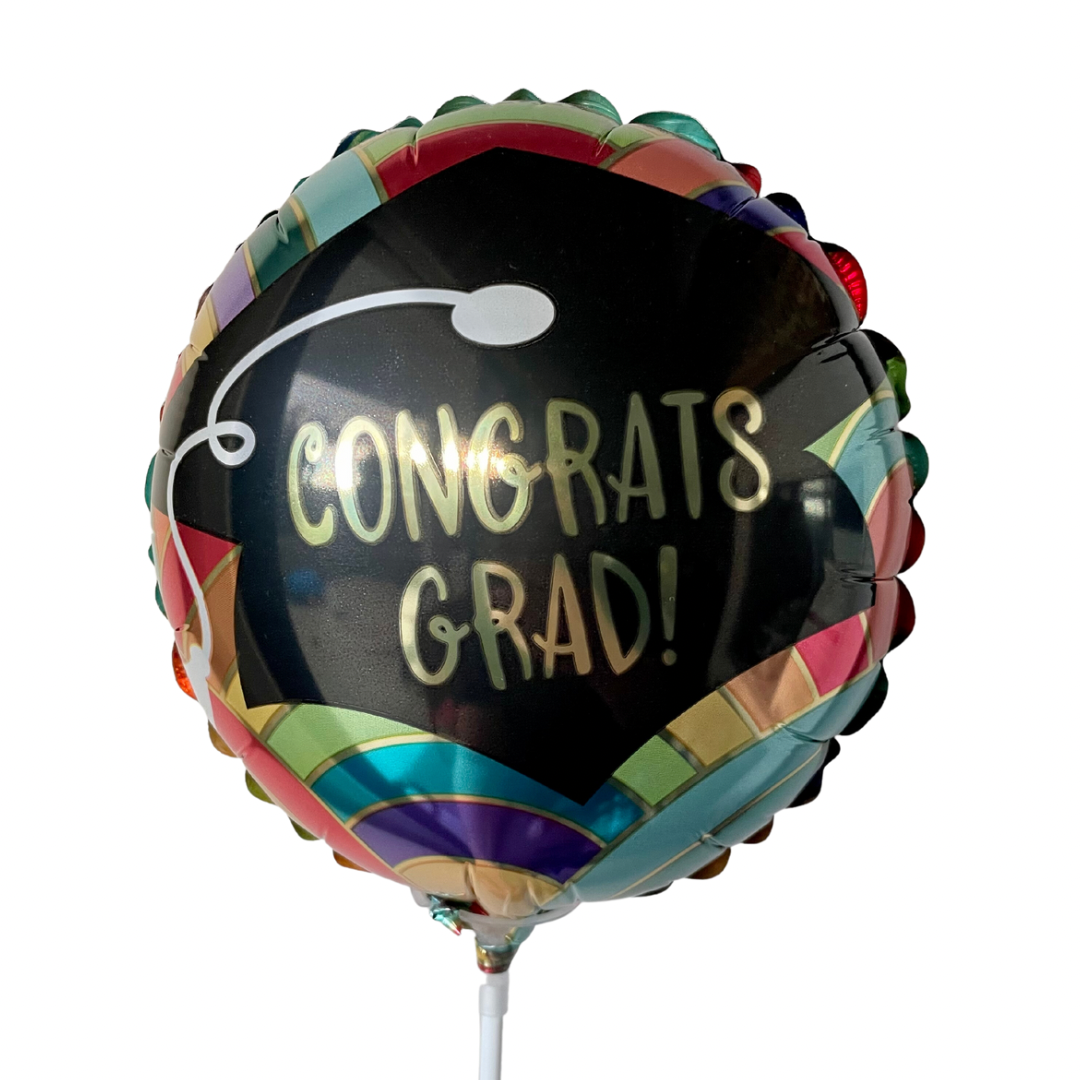 Congrats Grad (Graduate Cap) Balloon