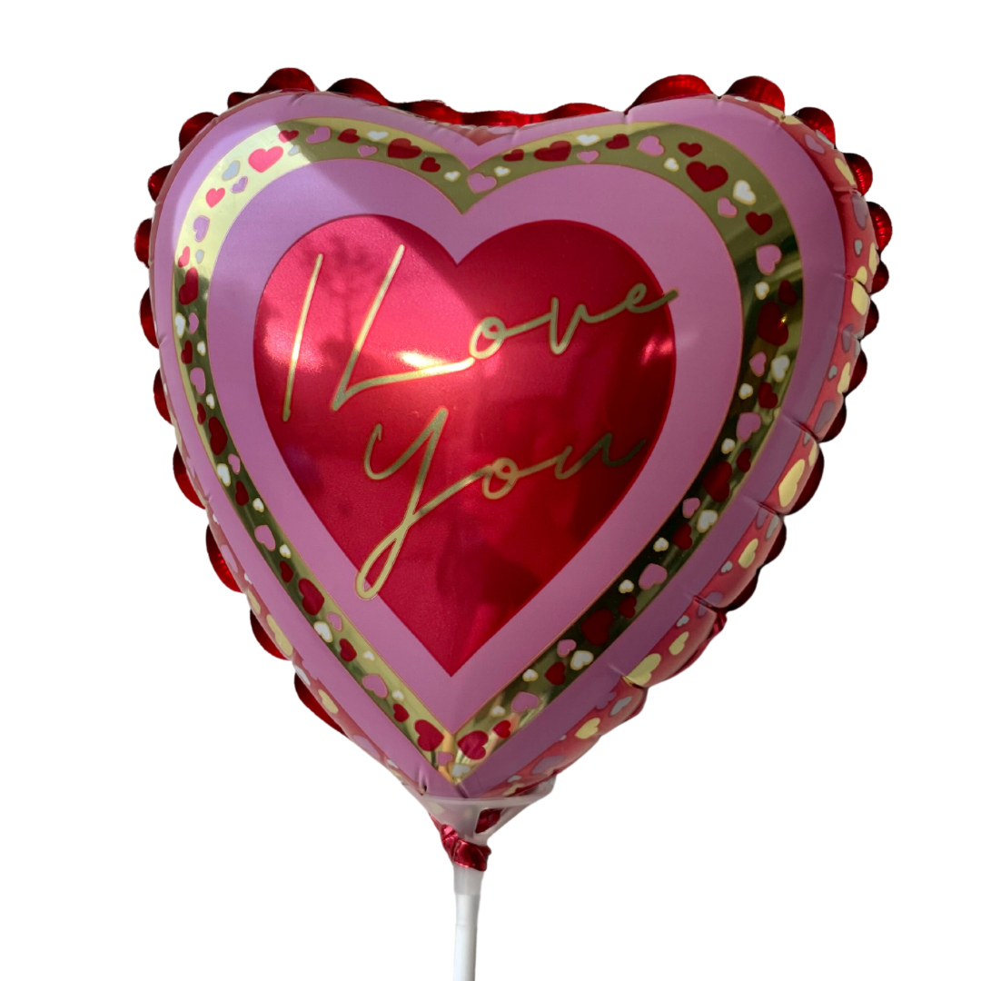 I Love You Balloon (Pink)