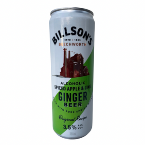 Billson's Alcoholic Ginger Beer with Spiced Apple & Lime