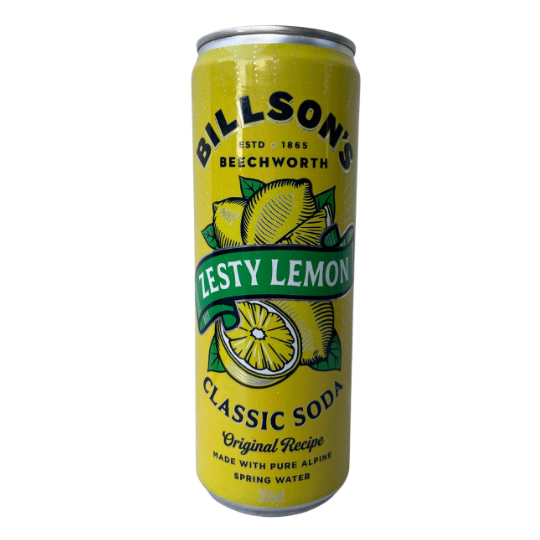 Billson's Zesty Lemon Classic Soda