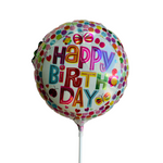 Colourful Happy Birthday Balloon