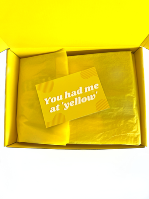 The You Had Me At 'Yellow'